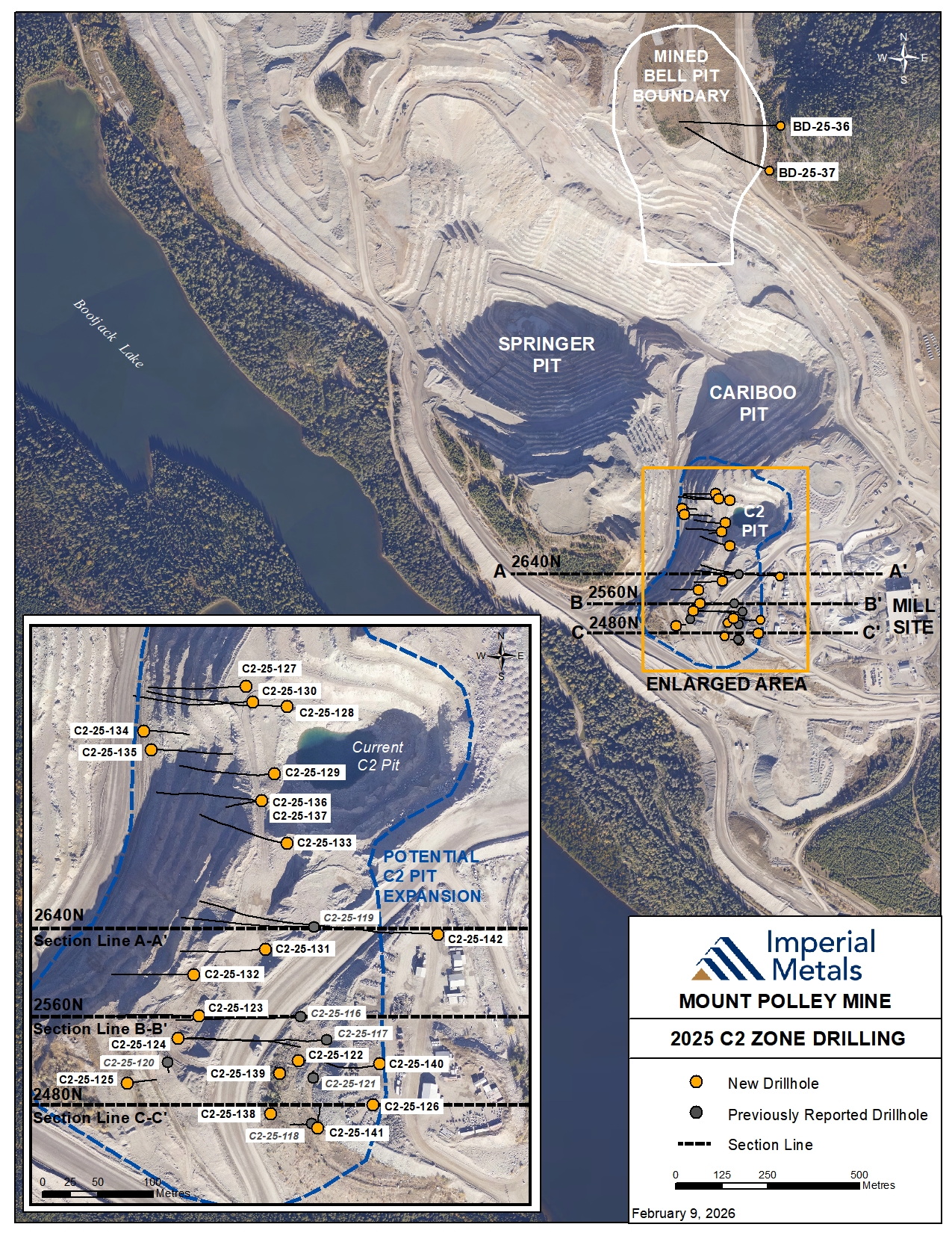 Imperial Provides Update on Mount Polley 2025 Production and Exploration